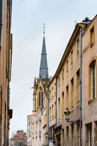 Church Sainte-Segolene in Metz, France photo