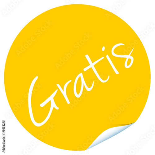 Gratis Aufkleber Banner 