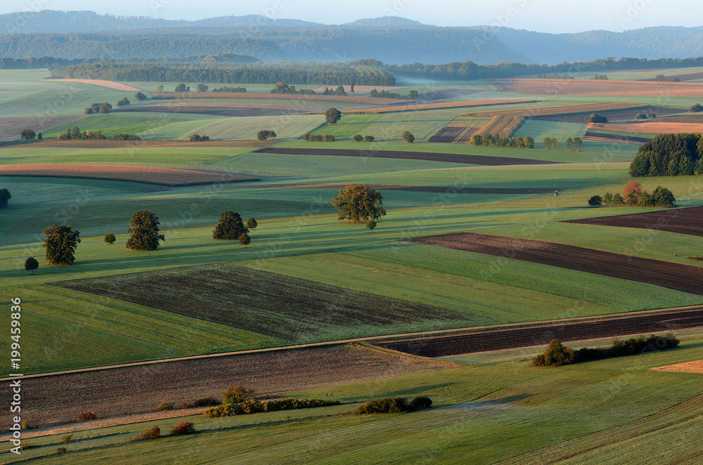Herbstlandschaft auf der Schwäbischen Alb