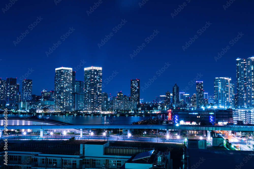 Fototapeta premium 東京の夜景