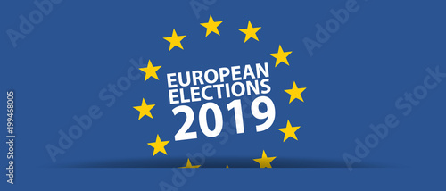 European Election 2019 - Vector Illustration