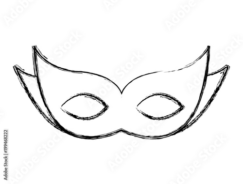 mardi gras mask icon