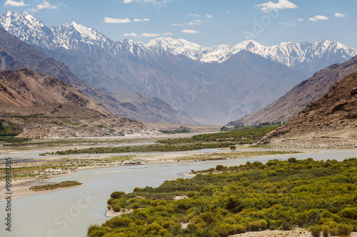 Nice view of Pamir in Tajikistan © masar1920