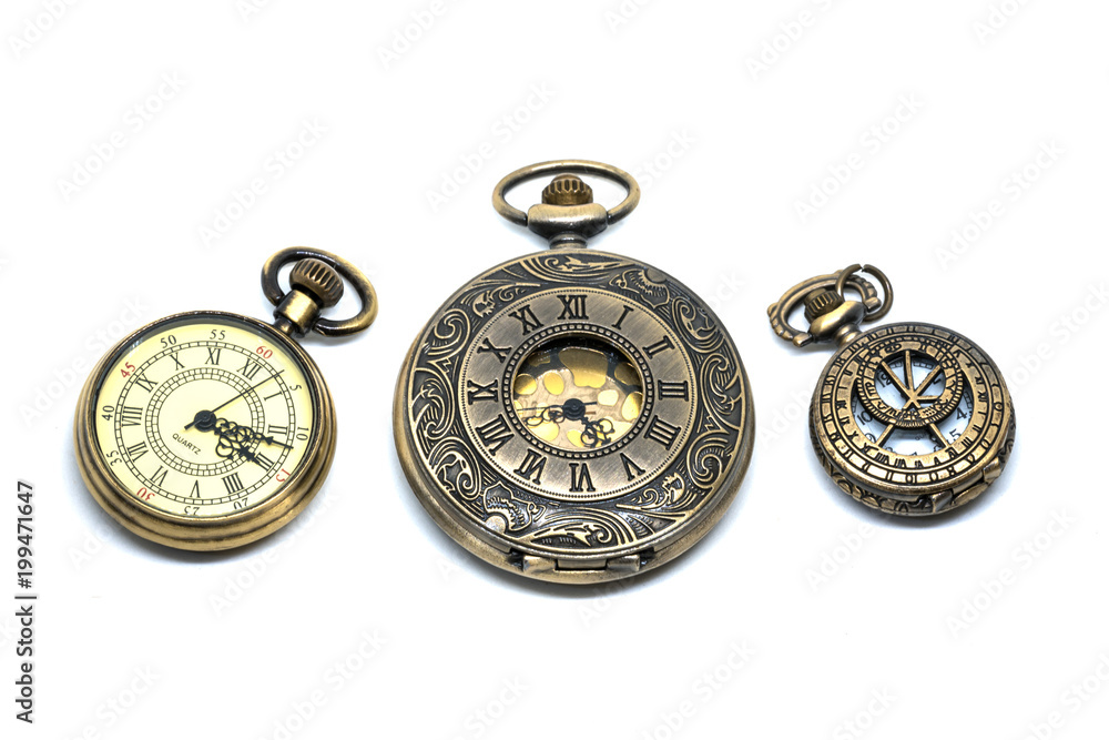 Watch Collection Isolated On White Background Watch Collection Isolated On White Background