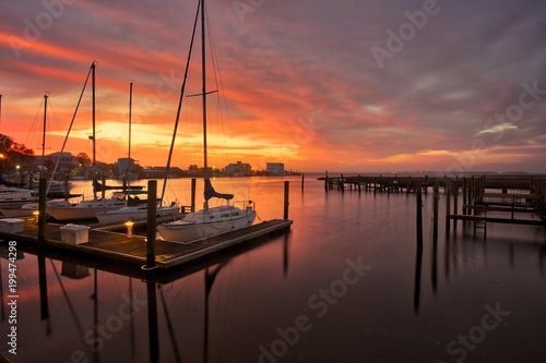 Southport Yachtbasin Sunrise
