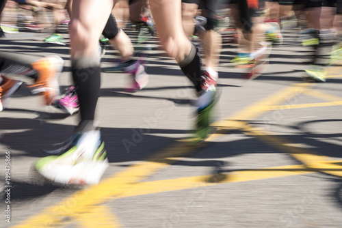 Принти на полотні Maraton Barcelona