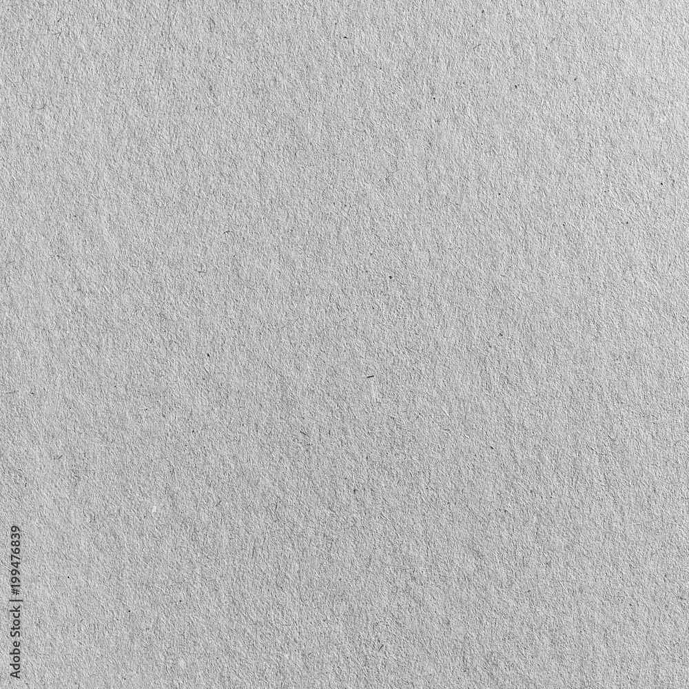 Blank gray paper texture. Textured paper background or wallpaper. Top view.  Flat lay. Stock Photo