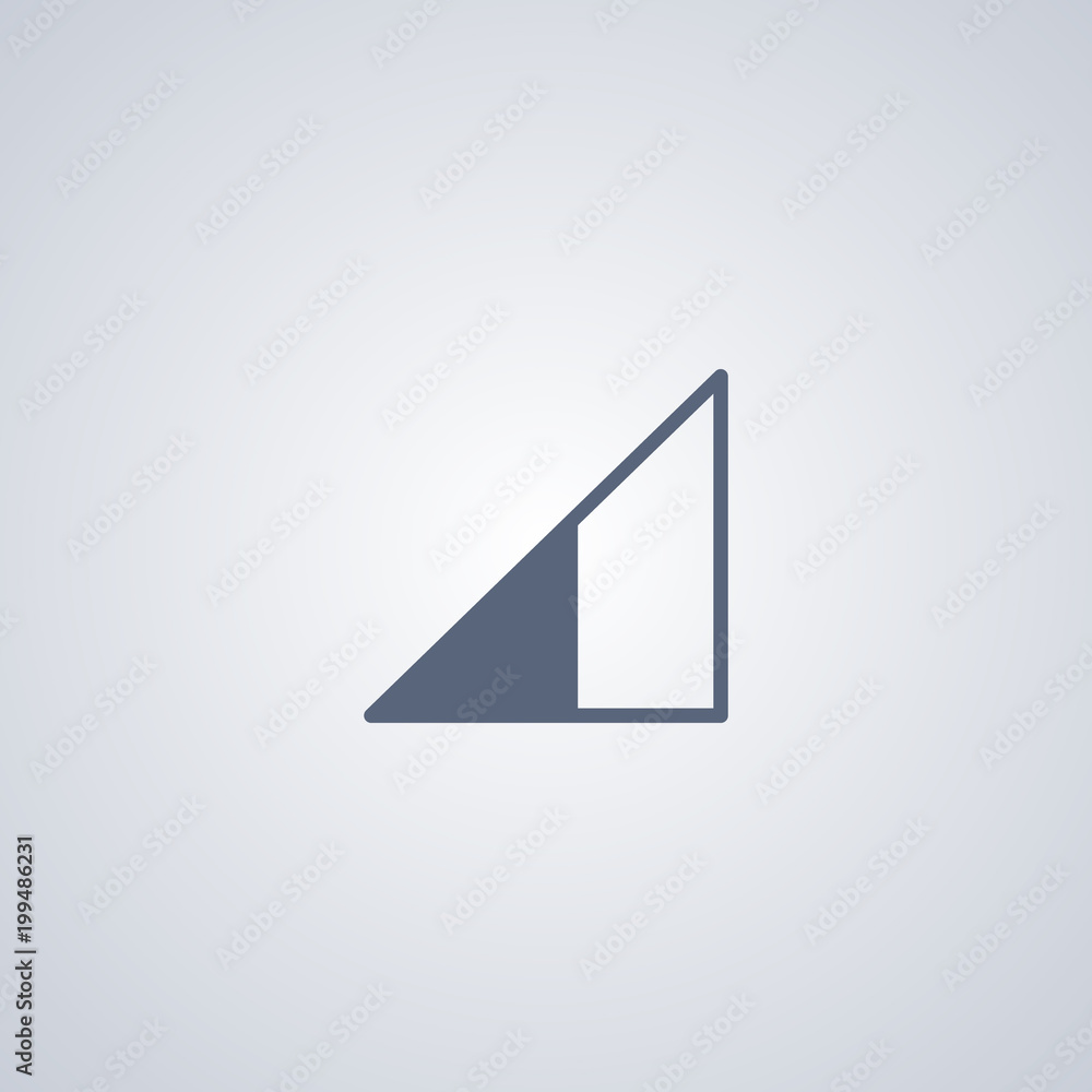 The signal strength icon The signal strength icon