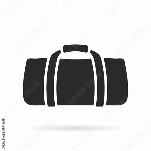 Gym bag icon