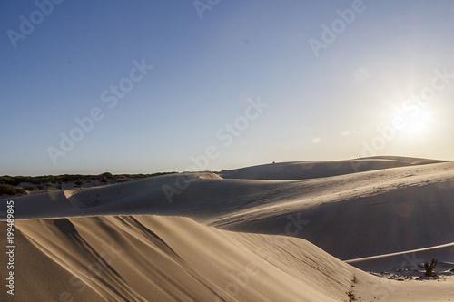 dunas con viento