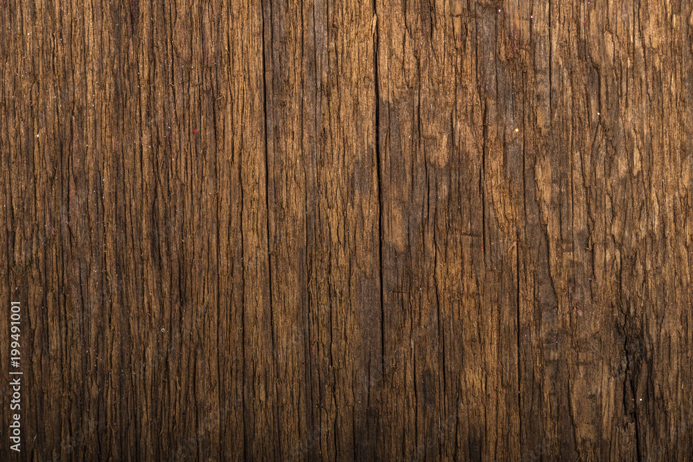 Naklejka premium old dark wooden background