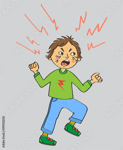 Angry kid