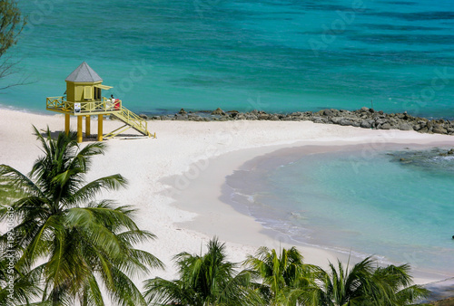 Tablou pe pânză Life Guard House on Barbados