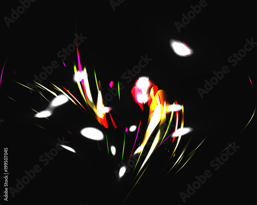 Abstract background composed of simple elements