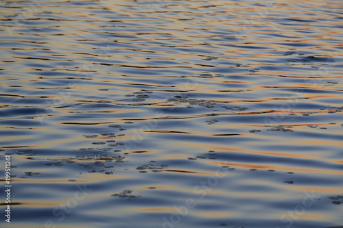 The wavy water, closeup shots