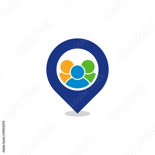 Free Download People Position Logo Icon Design - GFXLoad