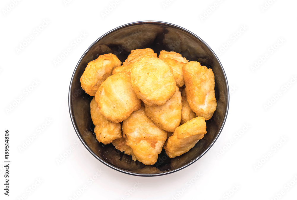 Chicken nuggets with sauce Chicken nuggets with sauce