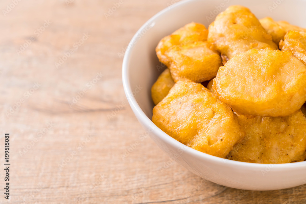Chicken nuggets with sauce Chicken nuggets with sauce