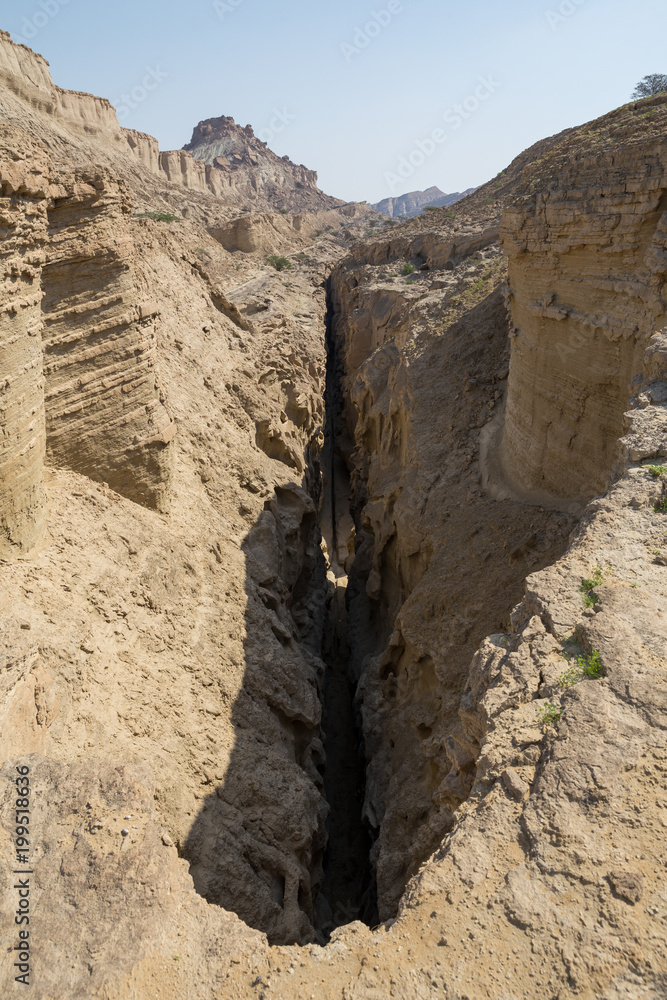 Obraz premium Chahkooh Canyon, Qeshm, Iran
