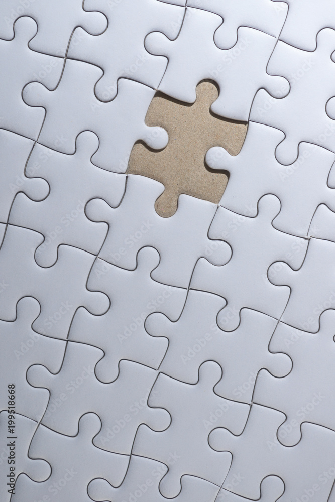 jigsaw are put to full success, background jigsaw are put to full success, background