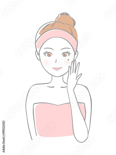 女性　ほくろ