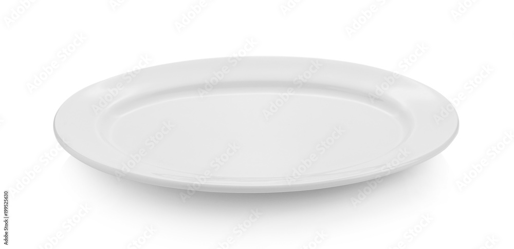 empty dish isolated on white background empty dish isolated on white background