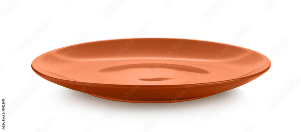 empty dish isolated on white background empty dish isolated on white background