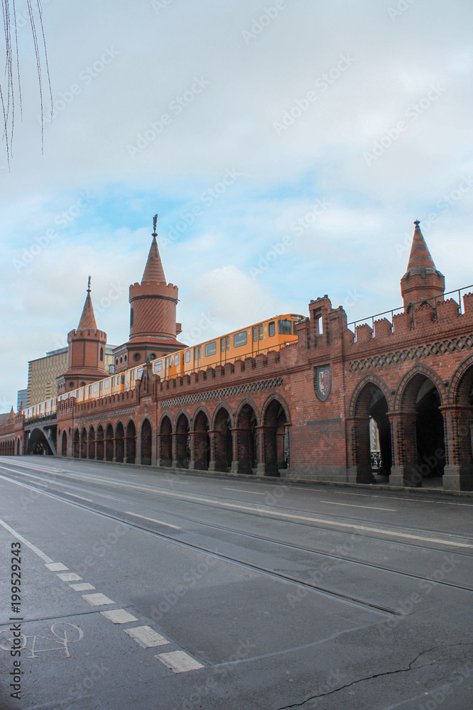 Famous Berlin orange train