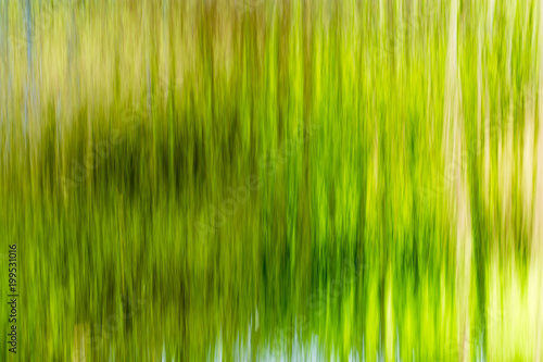 Wall of moving water in nature as background