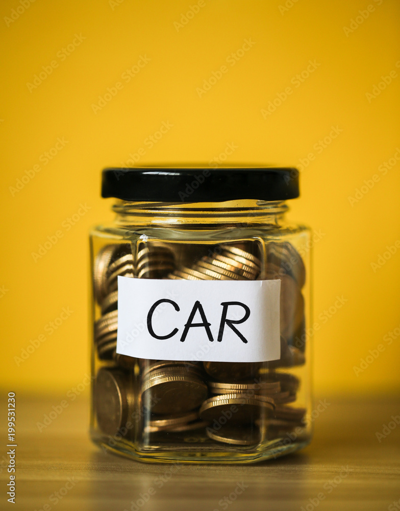 Saving For Car Concept Saving For Car Concept