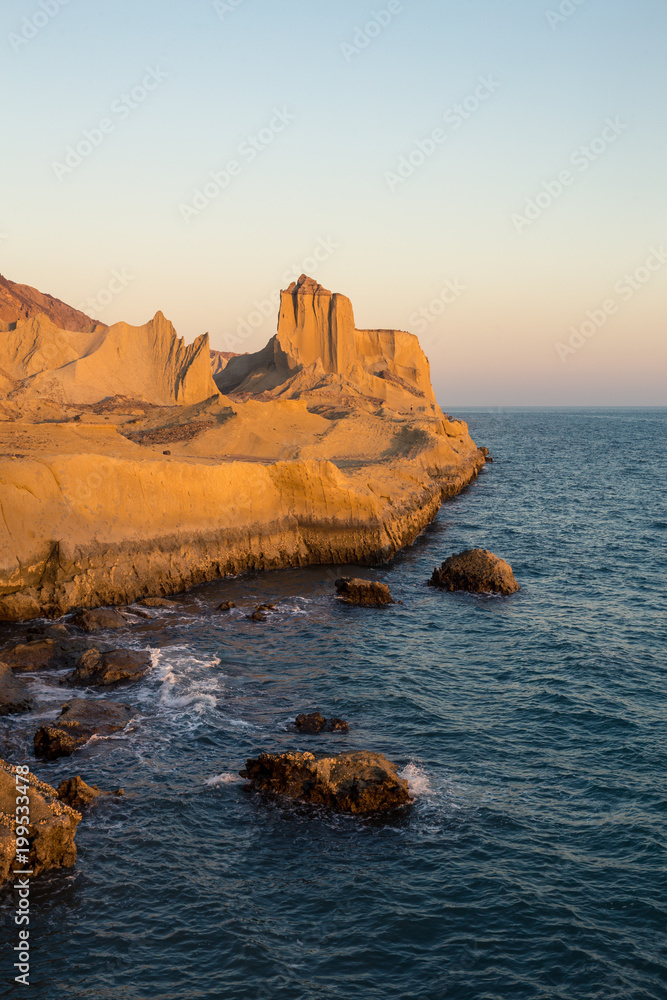 Obraz premium Mofanegh Beach in Hormoz Island, Iran