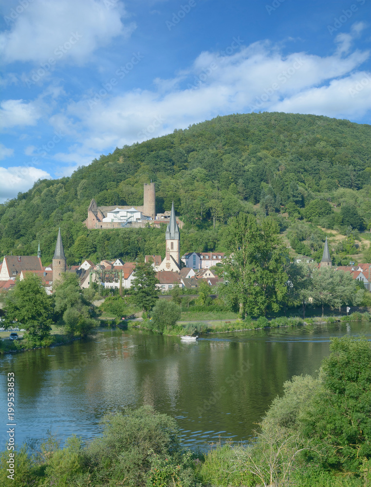 Gemünden am Main im Spessart,Unterfranken,Bayern,Deutschland