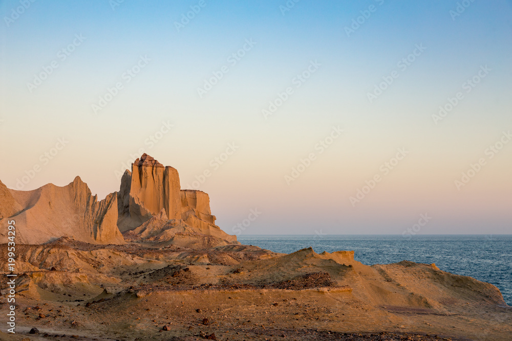 Obraz premium Mofanegh Beach in Hormoz Island, Iran