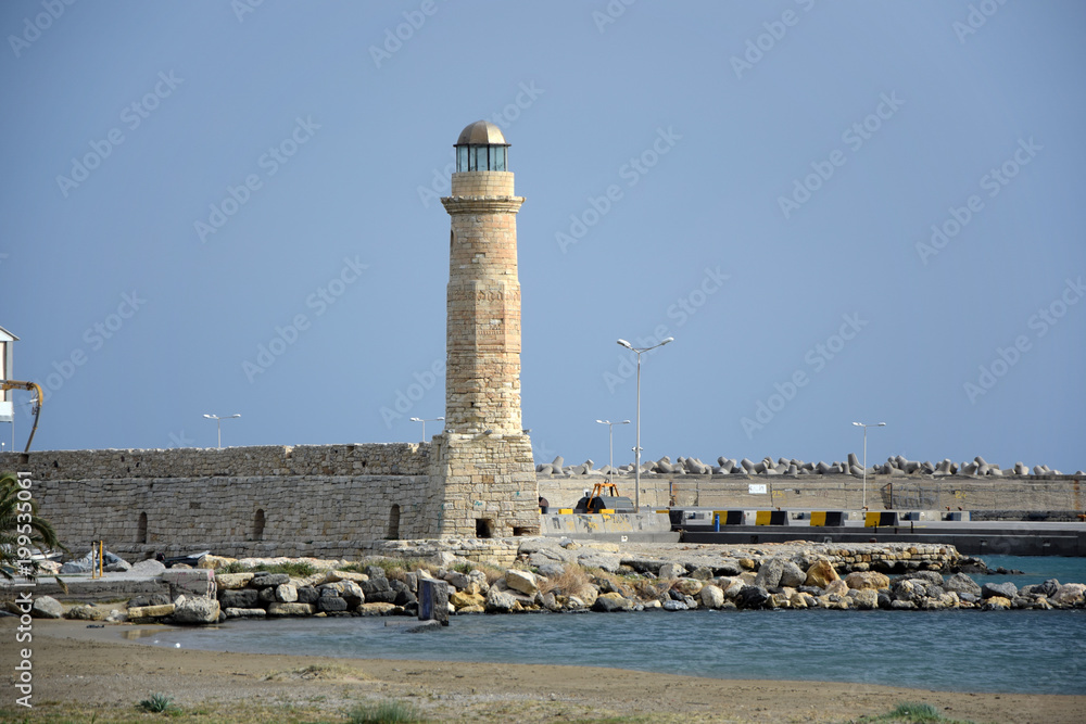 Leuchtturm in Rethimnon, Kreta