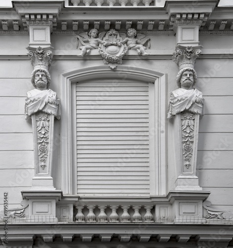 Fenêtre à Hambourg, Allemagne