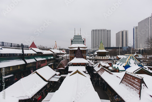 The Izmailovo Kremlin, one of the most popular tourist attractions. Moscow, Russia photo