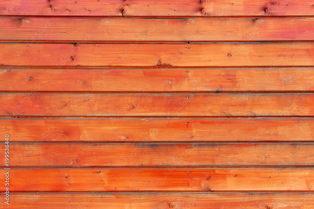 Ginger painted wooden planks. Natural wooden texture Ginger painted wooden planks. Natural wooden texture