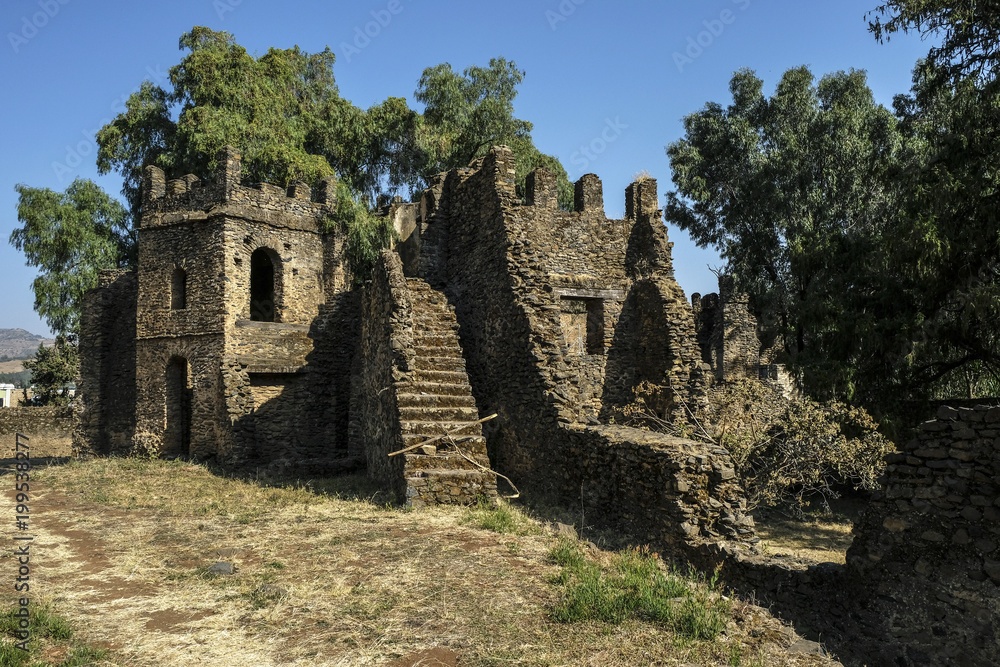 Fasilides Palace in Gondar, Ethiopia Fasilides Palace in Gondar, Ethiopia