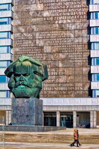 Chemnitz, Marx-Denkmal photo