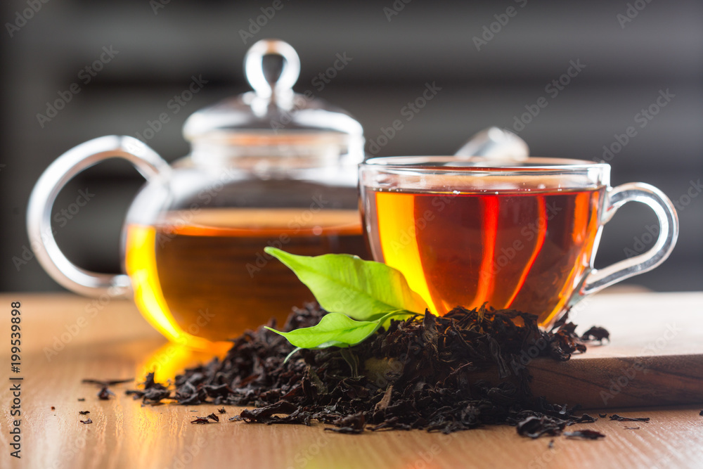 morning tea on the table morning tea on the table
