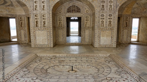 Bilde på lerret Rotes Fort in Agra, Mogulfestung