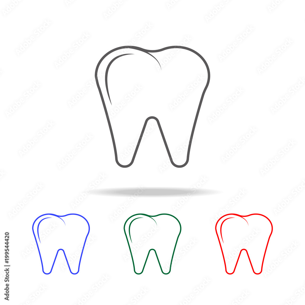 Premium tooth icon icon. Elements of human body part multi colored icons. Premium quality graphic design icon. Simple icon for websites, web design, mobile app, info graphics Premium tooth icon icon. Elements of human body part multi colored icons. Premium quality graphic design icon. Simple icon for websites, web design, mobile app, info graphics