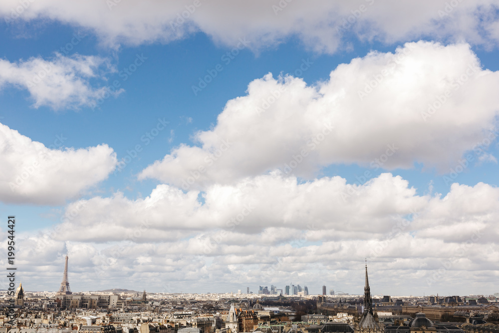 cityscape in Paris, France cityscape in Paris, France