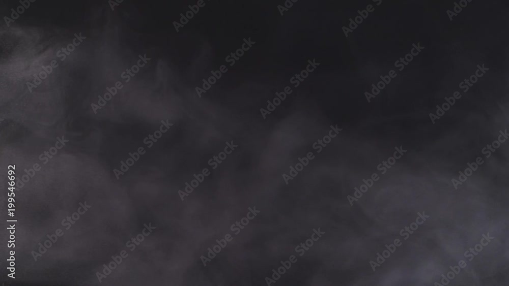 Slow moving smoke on black background Slow moving smoke on black background