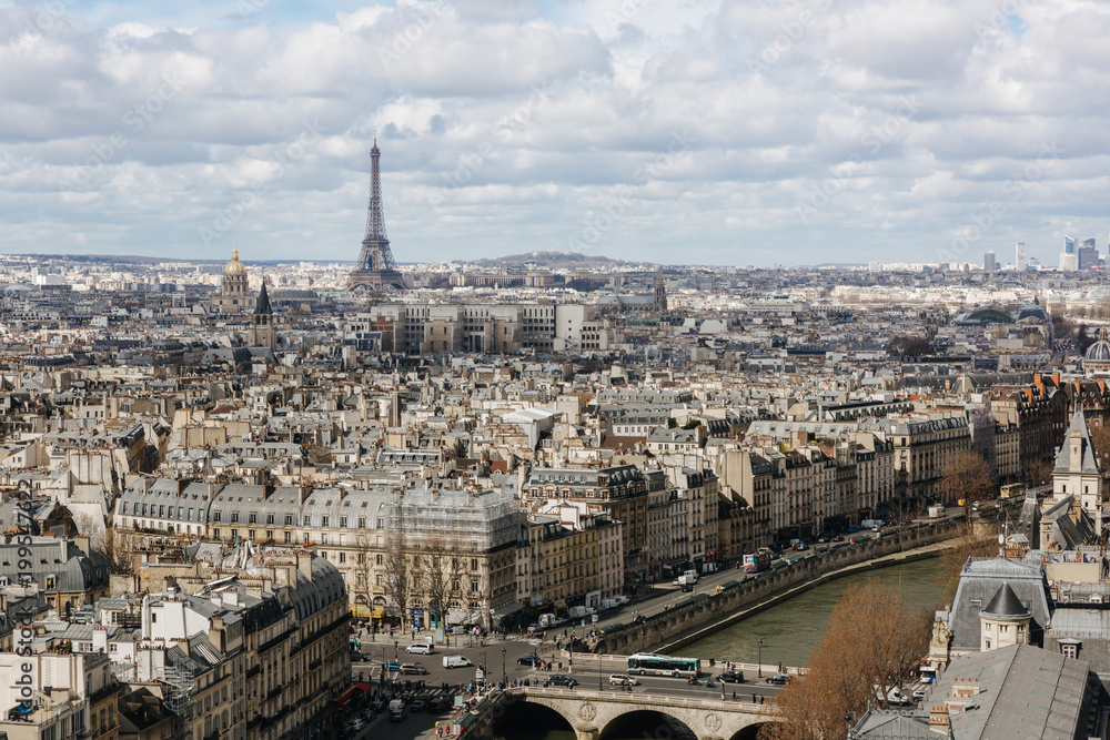 cityscape in Paris, France