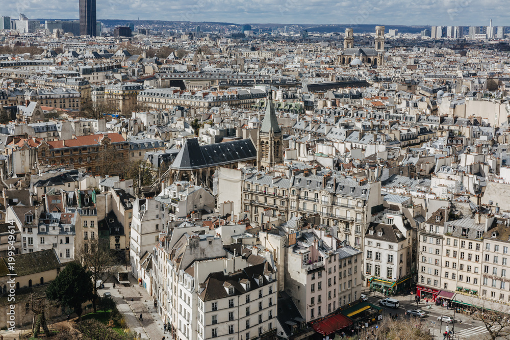 cityscape in Paris, France