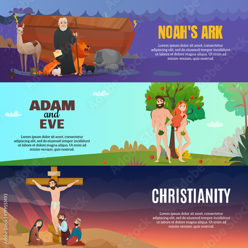   Bible Story Banners Set