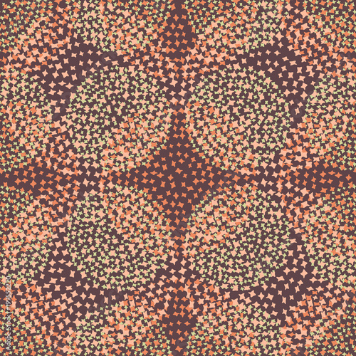 Abstract pattern from geometric shapes