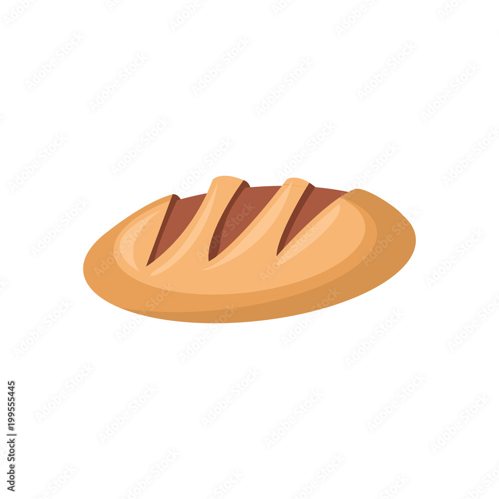 Mini Baguette Bread Illustration Mini Baguette Bread Illustration