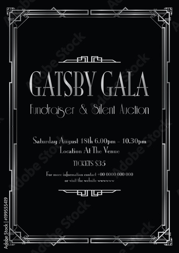 great Gatsby gala background